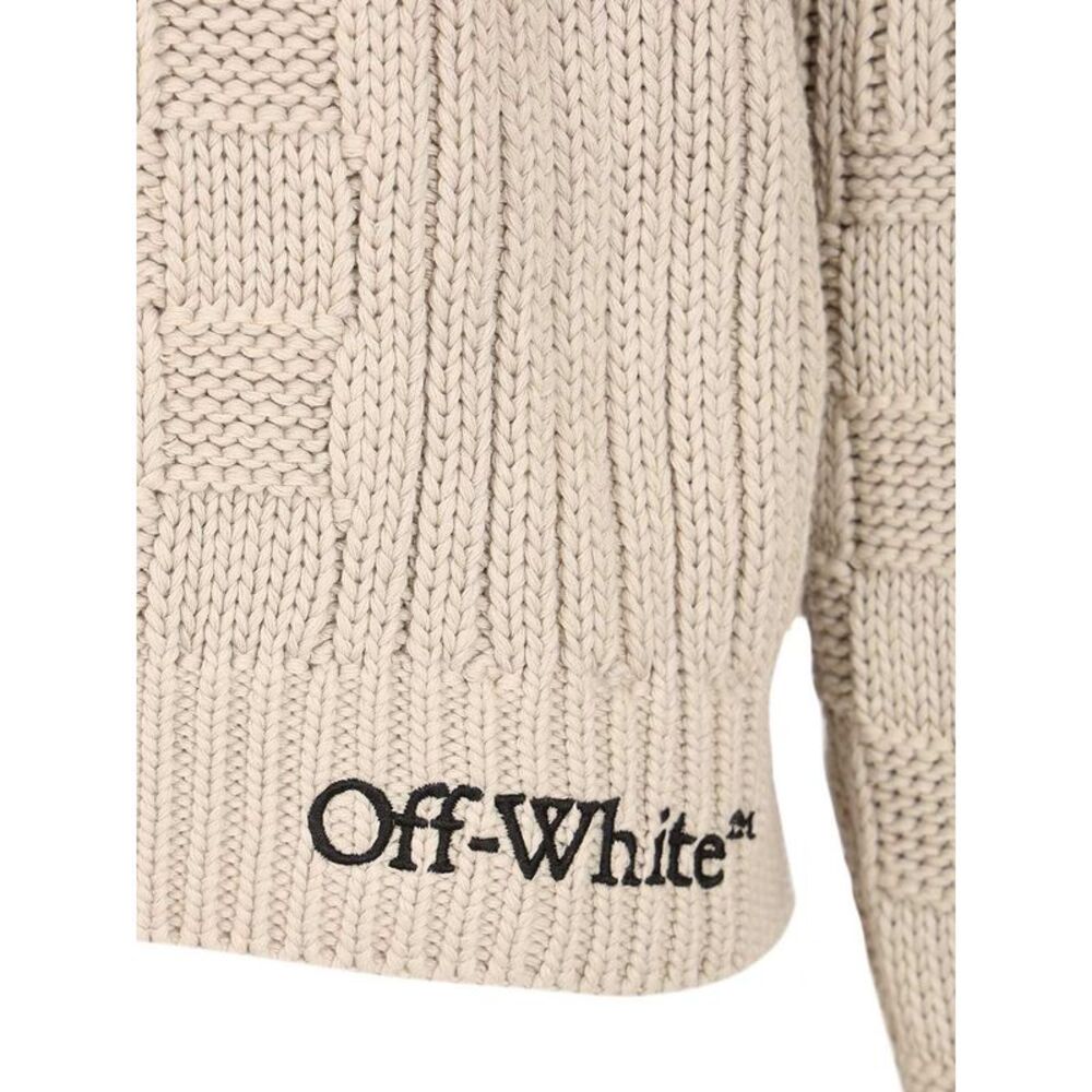 Off-White Men Arrow Cotton Sweater - Picture 3 of 7
